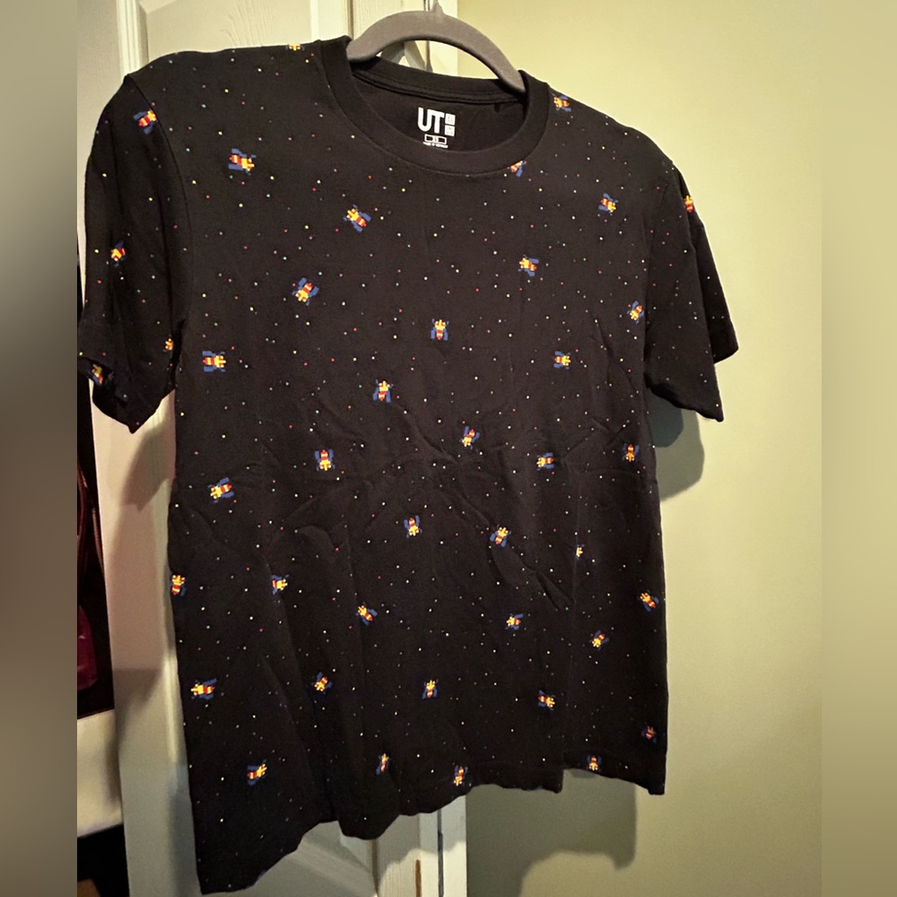 Uniqlo Galaxian / Galaga shirt